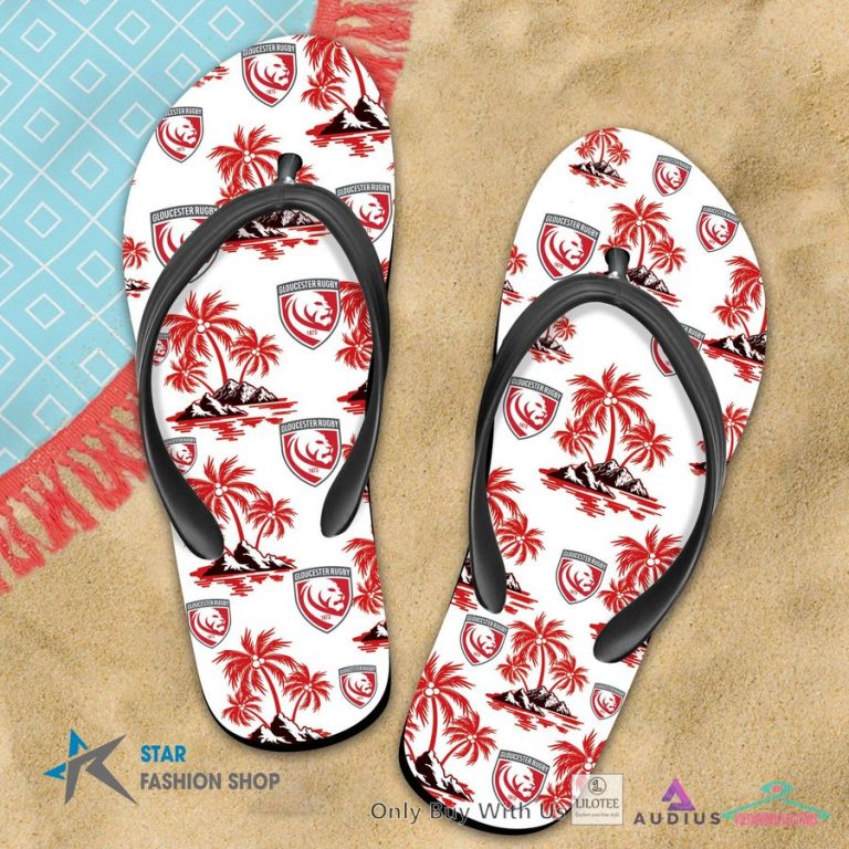 Gloucester Rugby Flip Flop - Oh! You make me reminded of college days