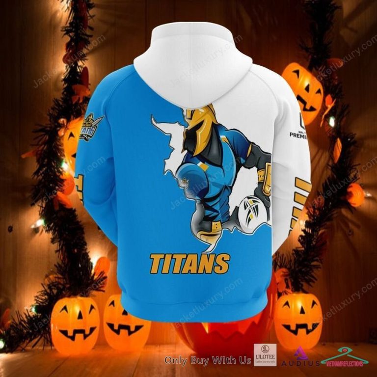 NEW Gold Coast Titans Blue Hoodie, Shirt