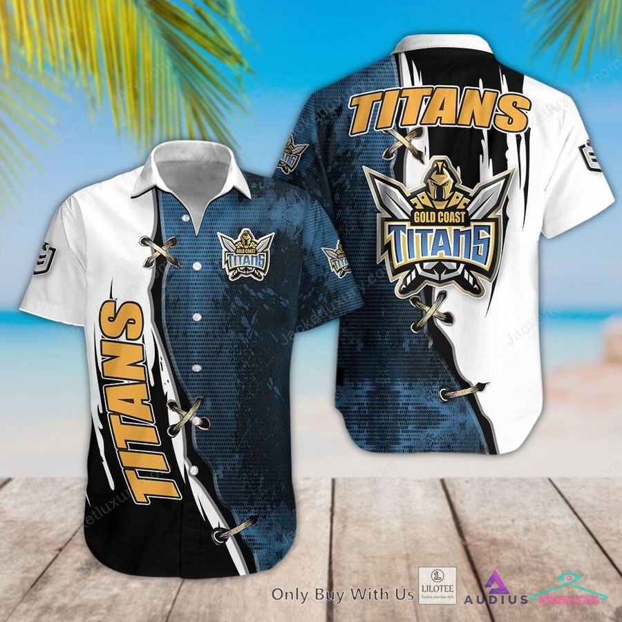 Gold Coast Titans Hawaiian Shirt - Cool look bro