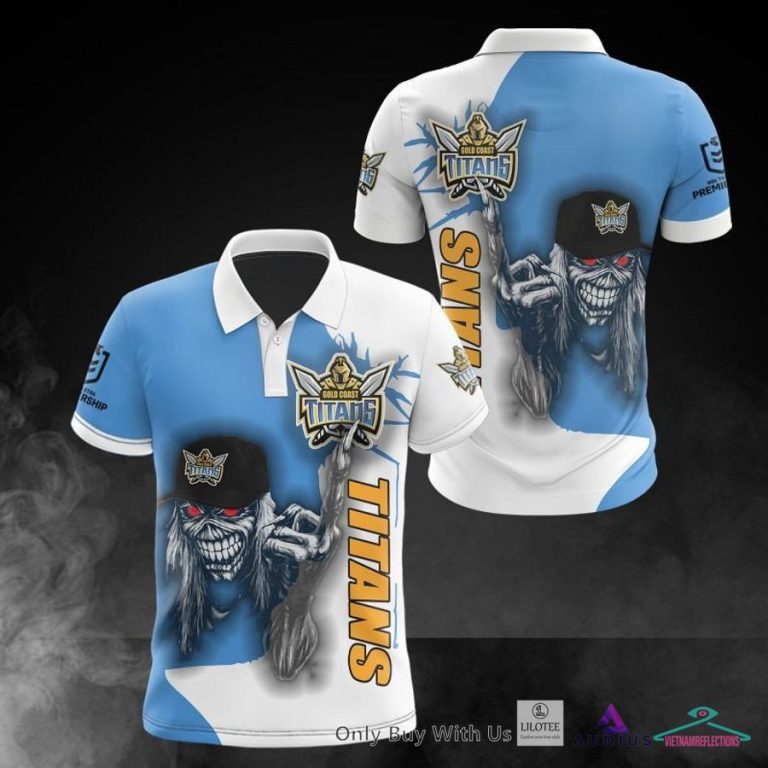 NEW Gold Coast Titans Iron Maiden Hoodie, Shirt