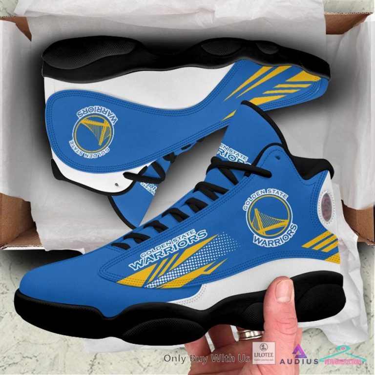 Golden State Warriors Air Jordan 13 Sneaker - Stunning