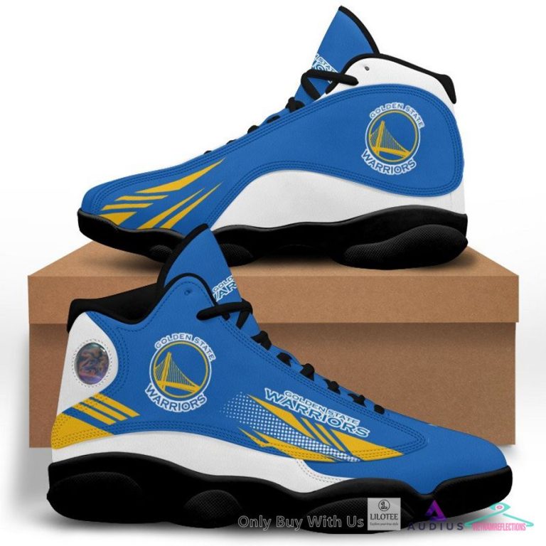 Golden State Warriors Air Jordan 13 Sneaker - Heroine