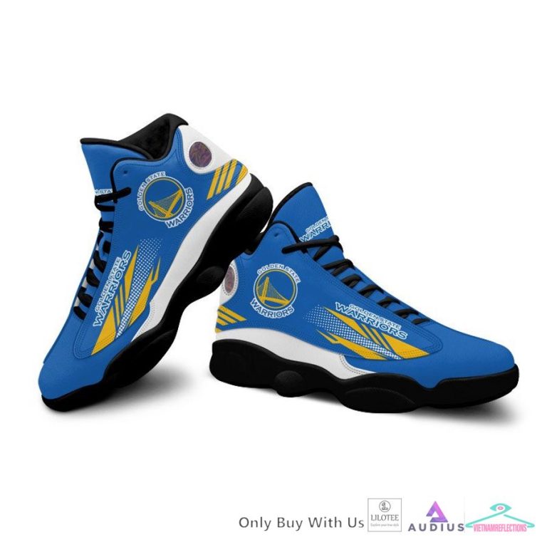 Golden State Warriors Air Jordan 13 Sneaker - Best click of yours