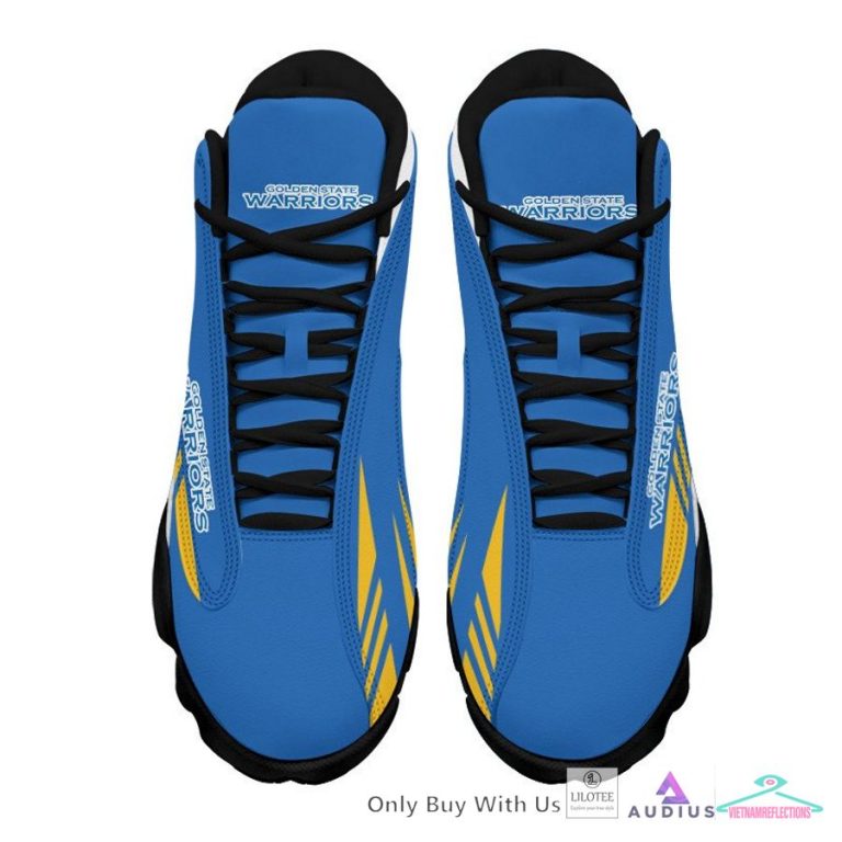 Golden State Warriors Air Jordan 13 Sneaker - Best click of yours