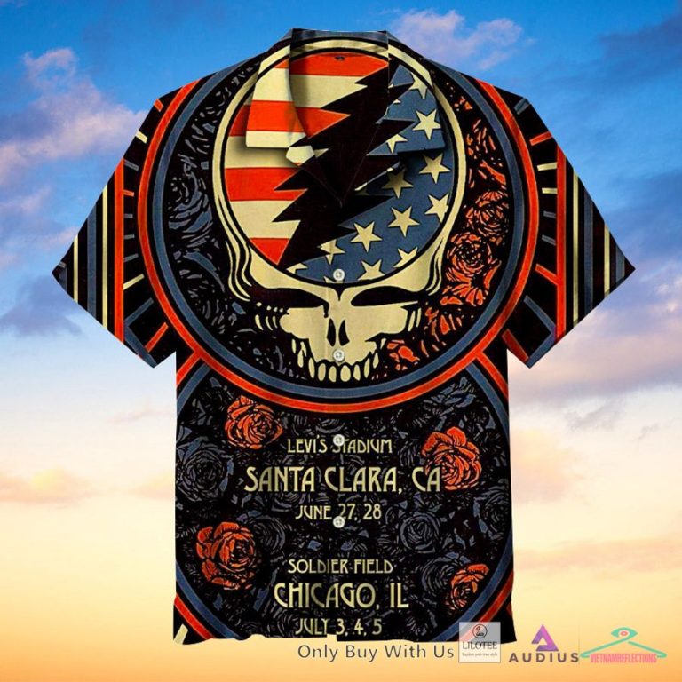 Grateful Dead Sign Casual Hawaiian Shirt - Gang of rockstars