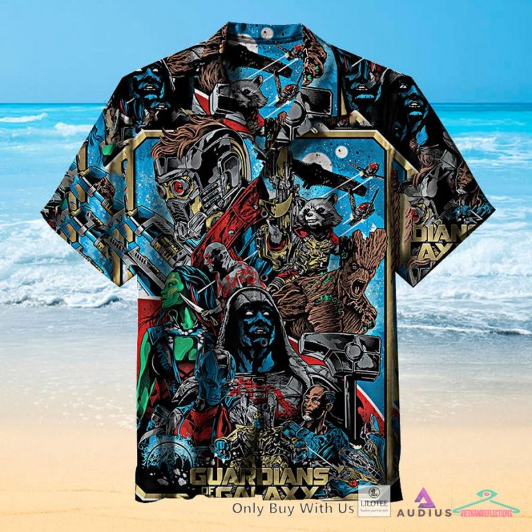 Guardians of the Galaxy Casual Hawaiian Shirt - Damn good