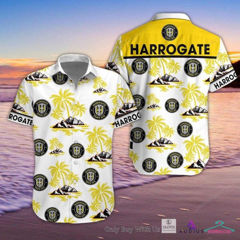 Harrogate Town AFC Hawaiian Shirt - Wow! What a picture you click