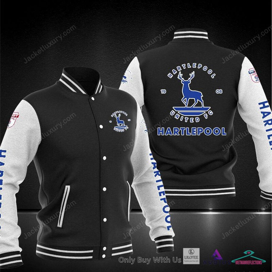 Hartlepool United Baseball jacket - Hey! Your profile picture is awesome