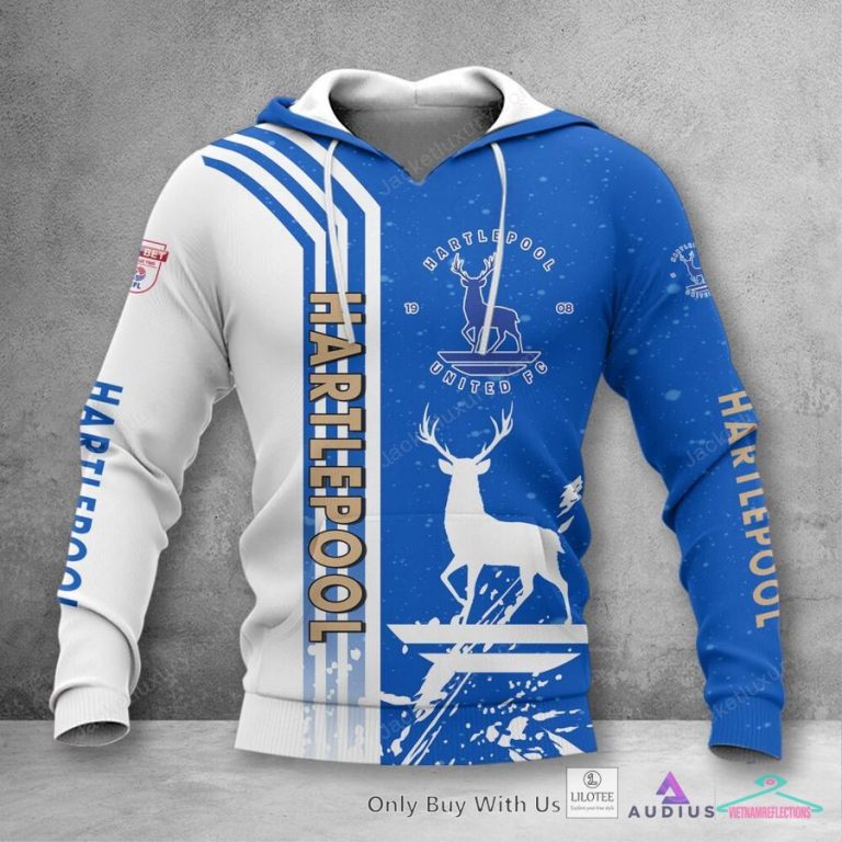 Hartlepool United FC Blue Polo Shirt, hoodie - Mesmerising