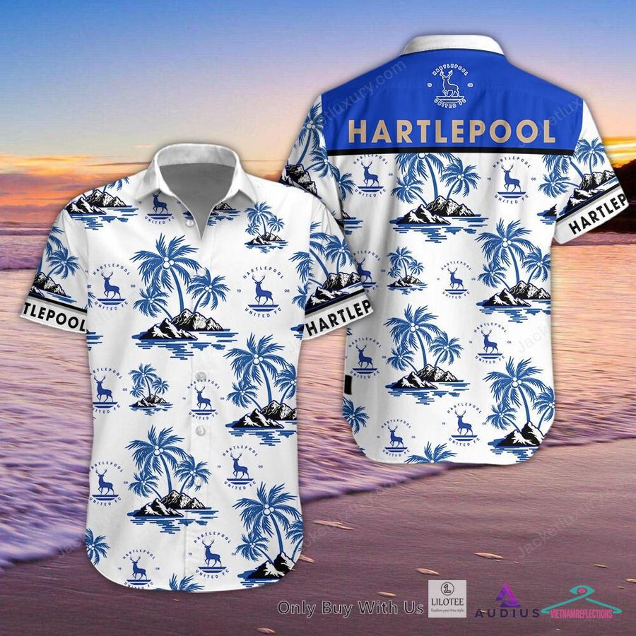 Hartlepool United Hawaiian Shirt - You are getting me envious with your look