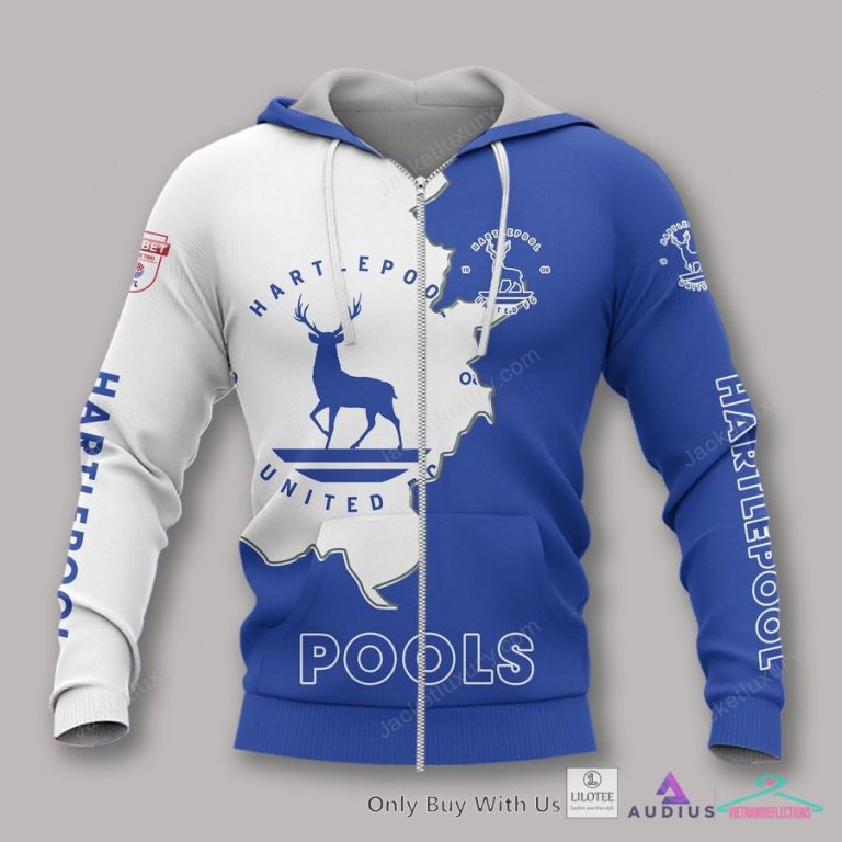 Hartlepool United Pools Polo Shirt, hoodie - Handsome as usual