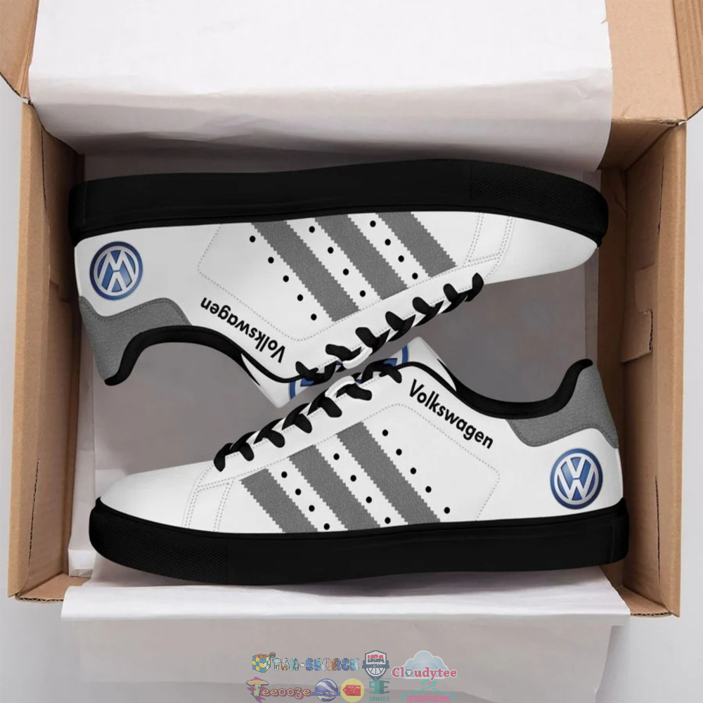 Volkswagen Grey Stripes Stan Smith Low Top Shoes