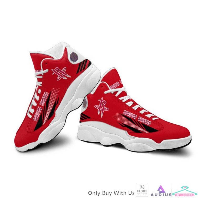 Houston Rockets Air Jordan 13 Sneaker - Cutting dash