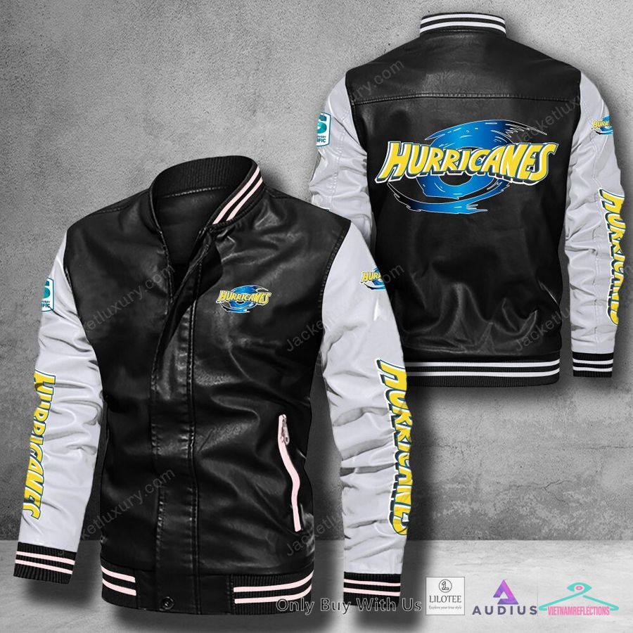 Hurricanes Bomber Leather Jacket - She has grown up know