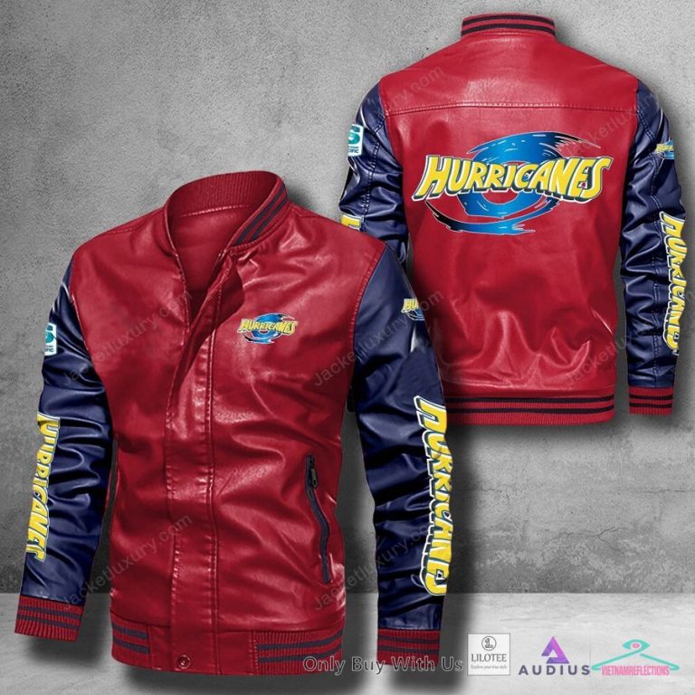 Hurricanes Bomber Leather Jacket - Cuteness overloaded