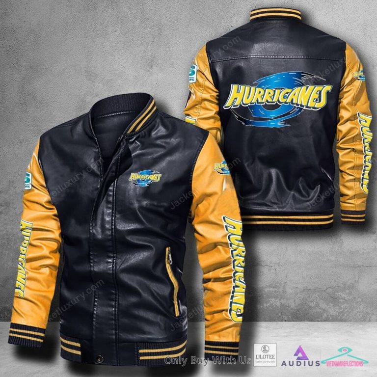 Hurricanes Bomber Leather Jacket - Your beauty is irresistible.