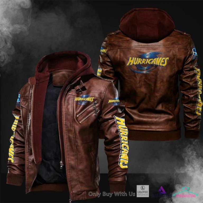 Hurricanes Leather Jacket - Beauty lies within for those who choose to see.
