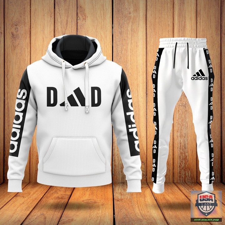 Adidas DAD Logo Hoodie Jogger Pants 71