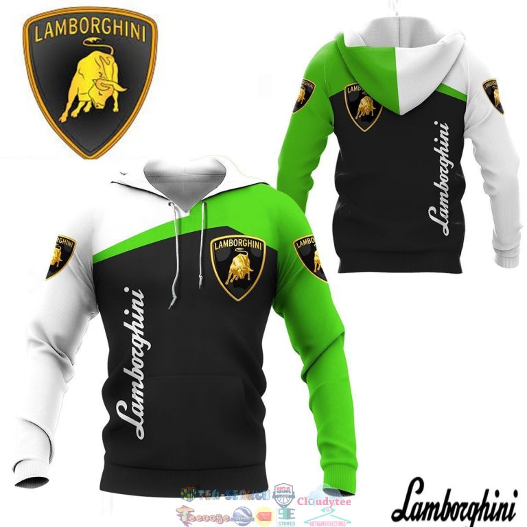 Lamborghini ver 5 3D hoodie and t-shirt
