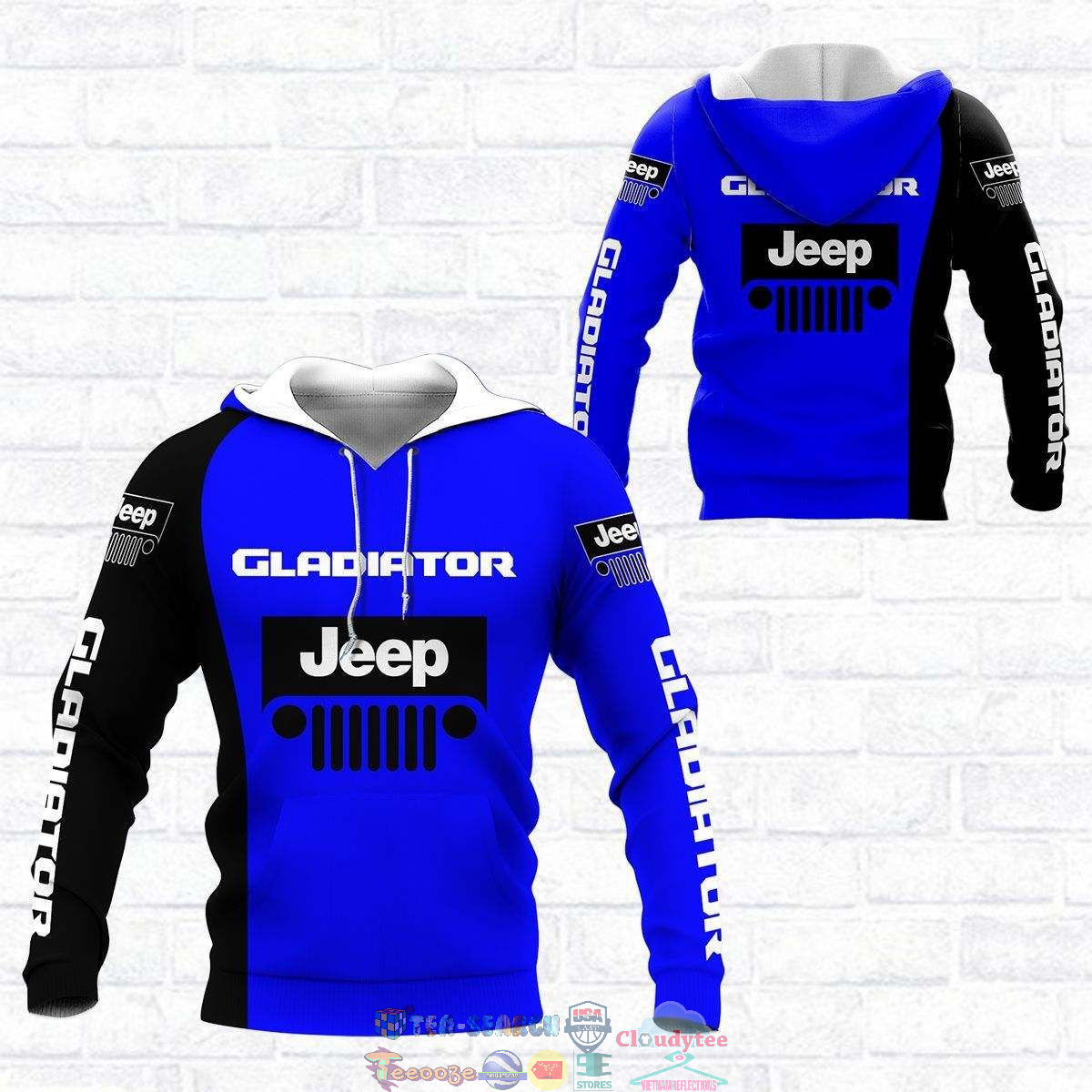 Jeep Gladiator ver 15 3D hoodie and t-shirt
