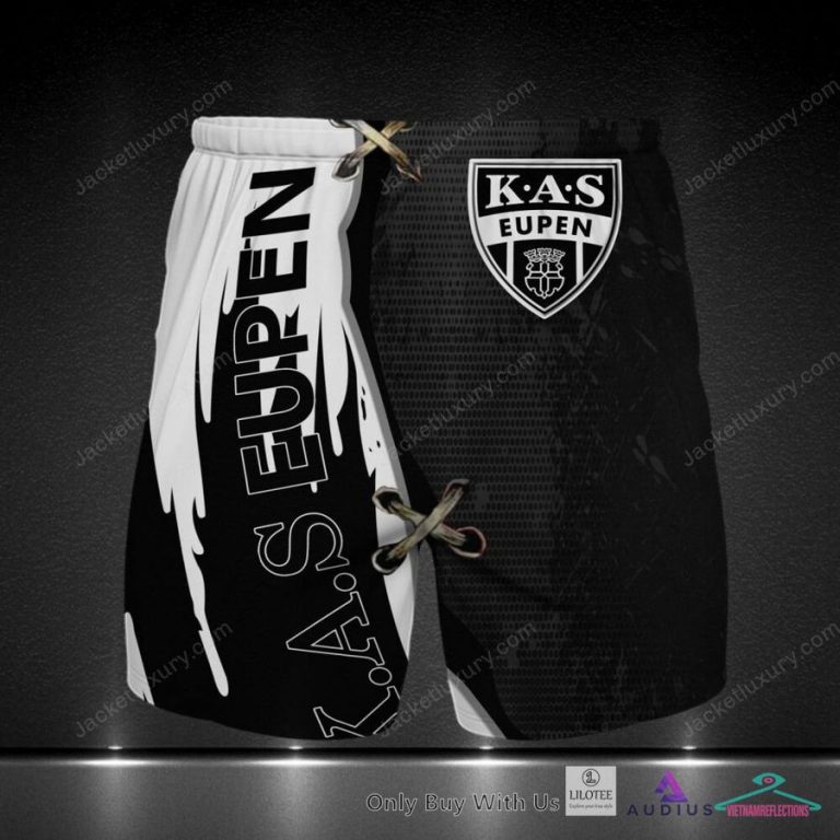 K.A.S. Eupen Black and White Hoodie, Shirt - Nice place and nice picture