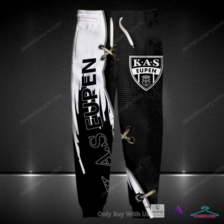 K.A.S. Eupen Black and White Hoodie, Shirt - You look so healthy and fit
