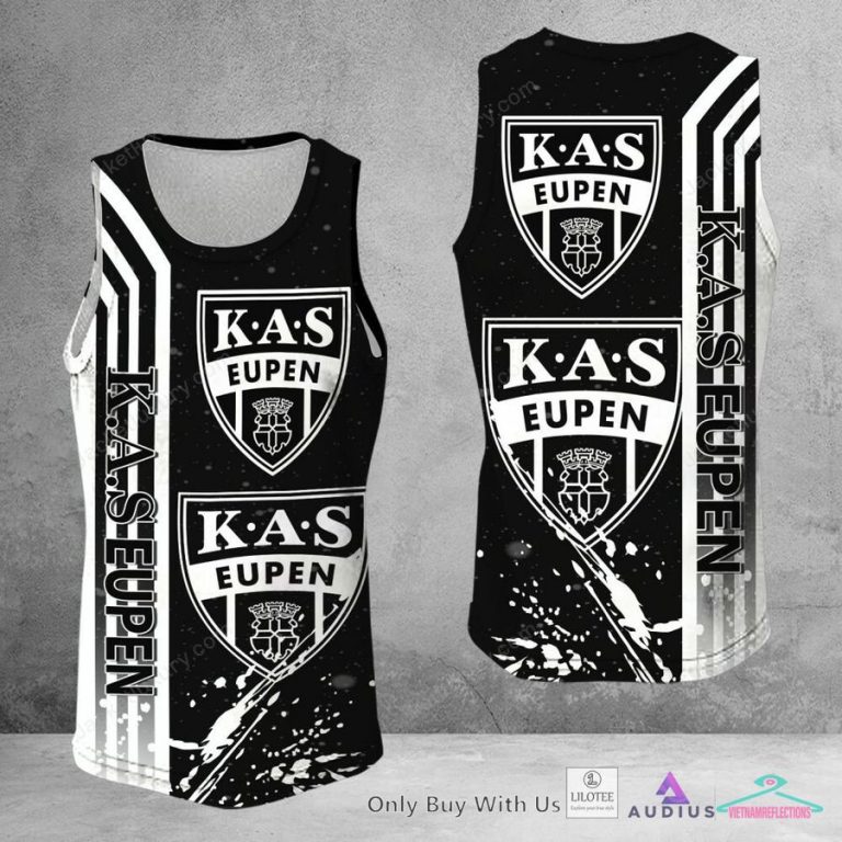 K.A.S. Eupen Black White Hoodie, Shirt - You look different and cute