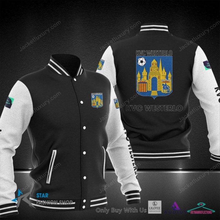 K.V.C. Westerlo Baseball Jacket - rays of calmness are emitting from your pic