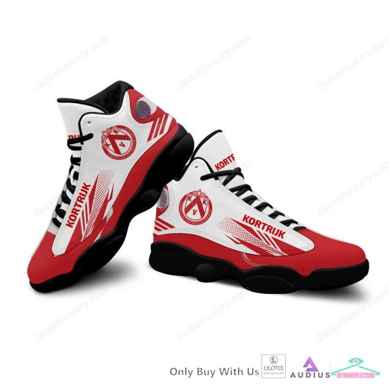 K.V. Kortrijk Air Jordan 13 Sneaker Shoes - Super sober