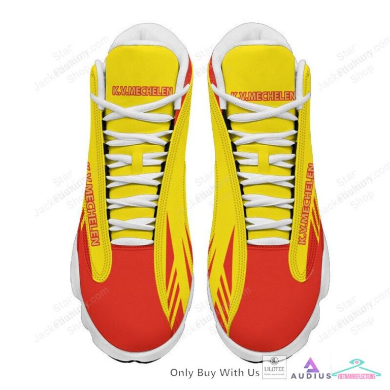 K.V. Mechelen Air Jordan 13 Sneaker Shoes - Nice elegant click
