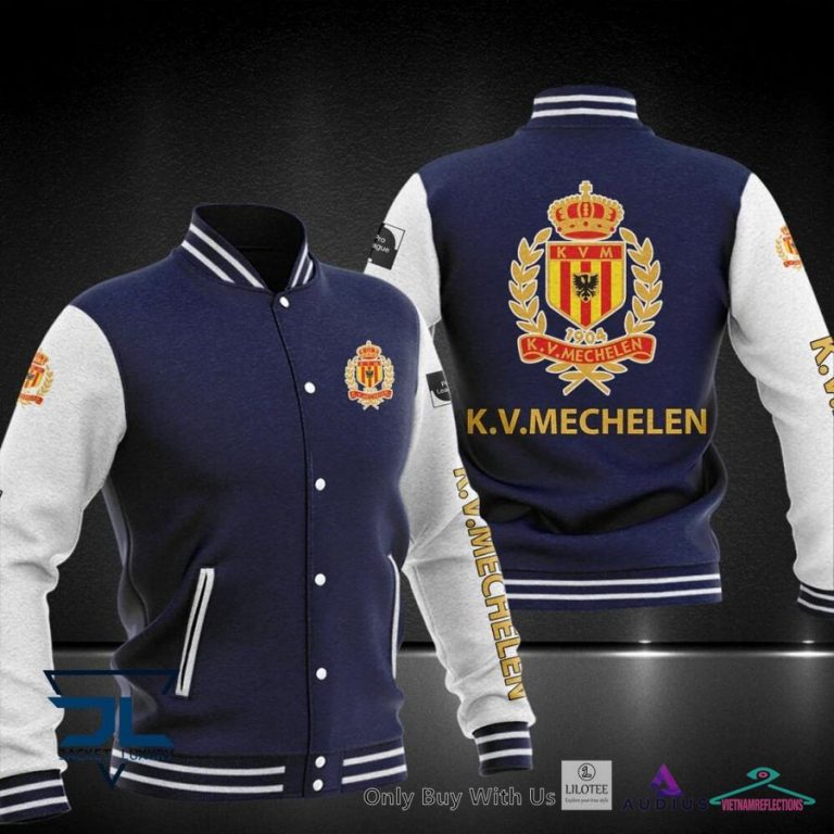 K.V. Mechelen Baseball Jacket - You always inspire by your look bro