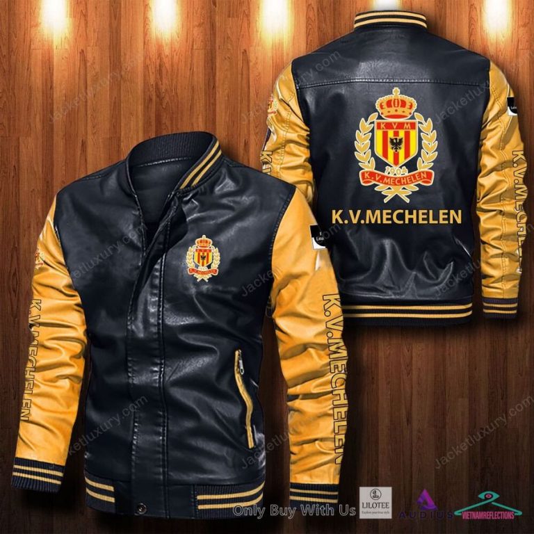 K.V. Mechelen Bomber Leather Jacket - This is your best picture man