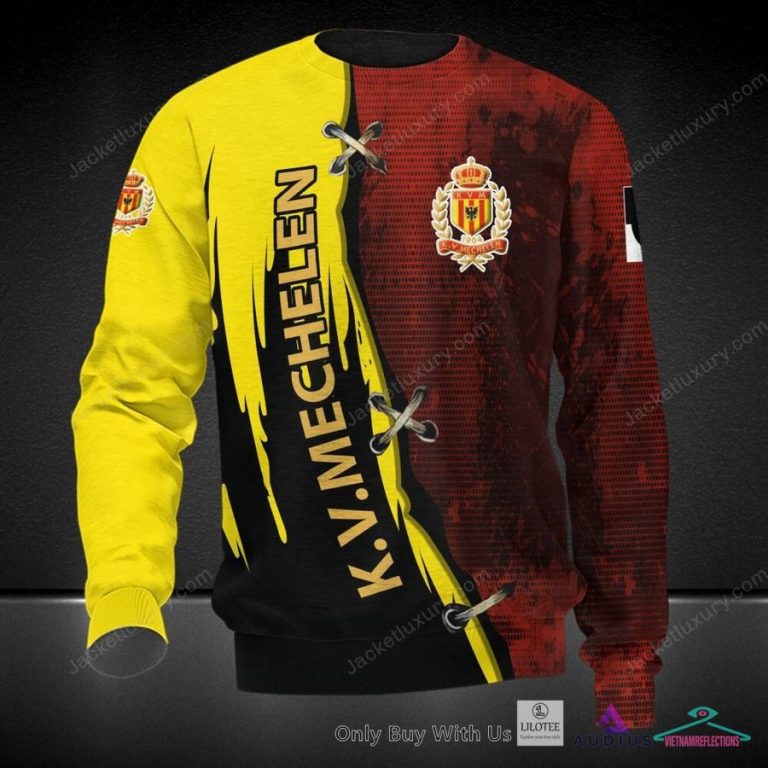 K.V. Mechelen Red yellow Hoodie, Shirt - You look so healthy and fit