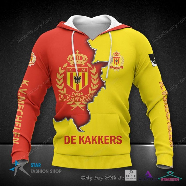 K.V. Mechelen yellow red Hoodie, Shirt - You look beautiful forever