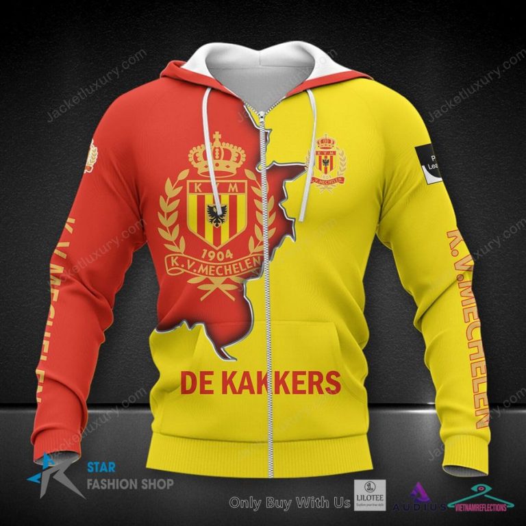 K.V. Mechelen yellow red Hoodie, Shirt - Eye soothing picture dear