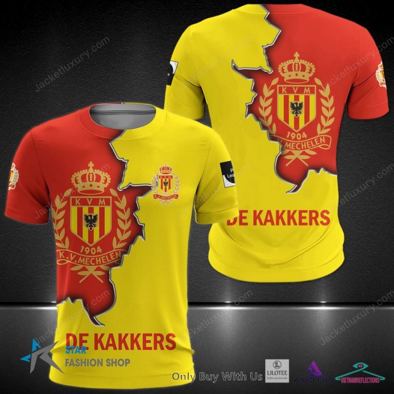 K.V. Mechelen yellow red Hoodie, Shirt - Rocking picture