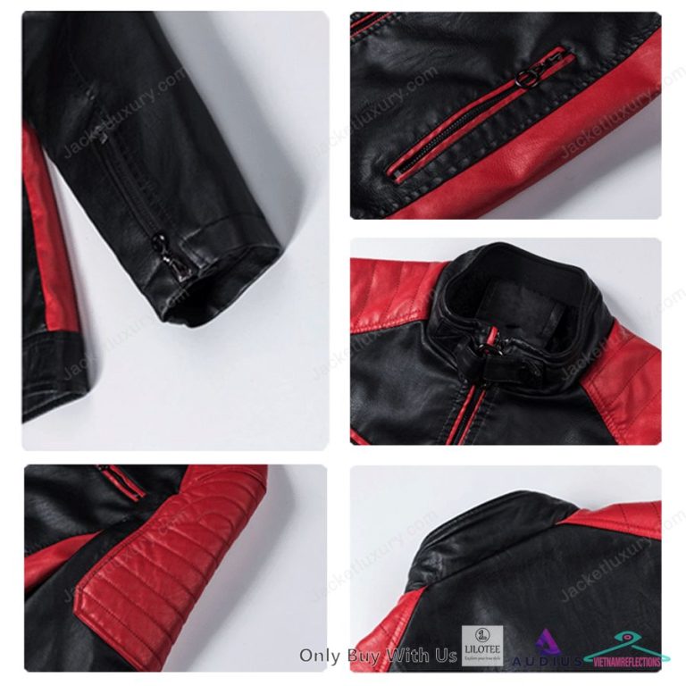 KAA Gent Block Leather Jacket - I like your dress, it is amazing