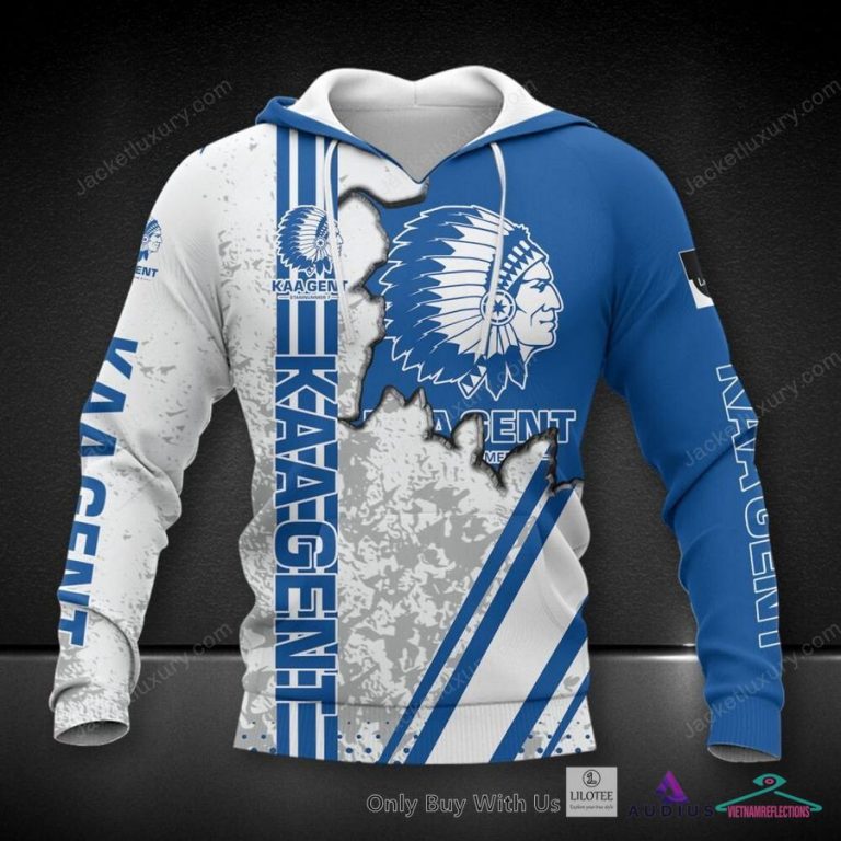 KAA Gent Blue and White Hoodie, Shirt - I like your hairstyle