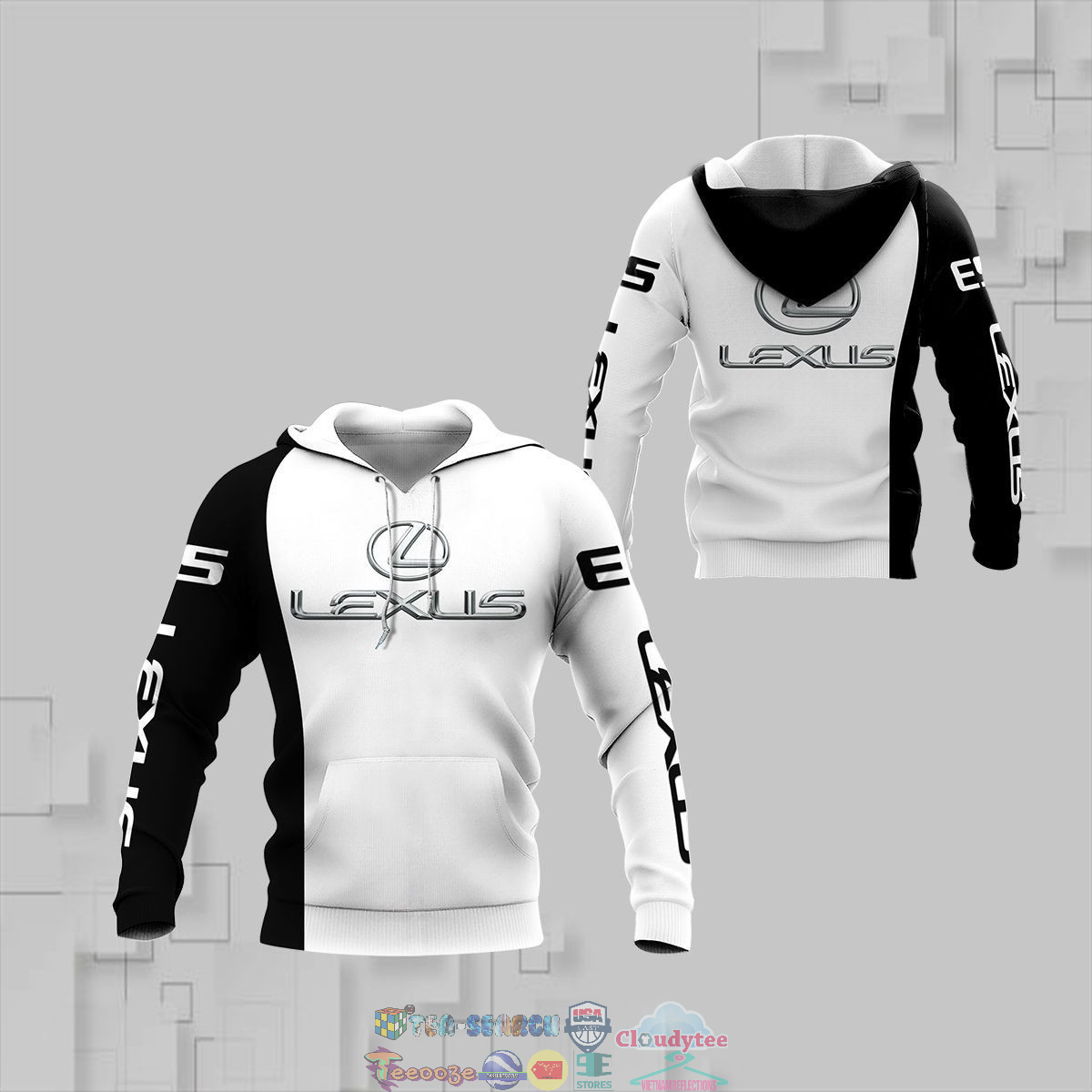 Lexus ver 9 3D hoodie and t-shirt