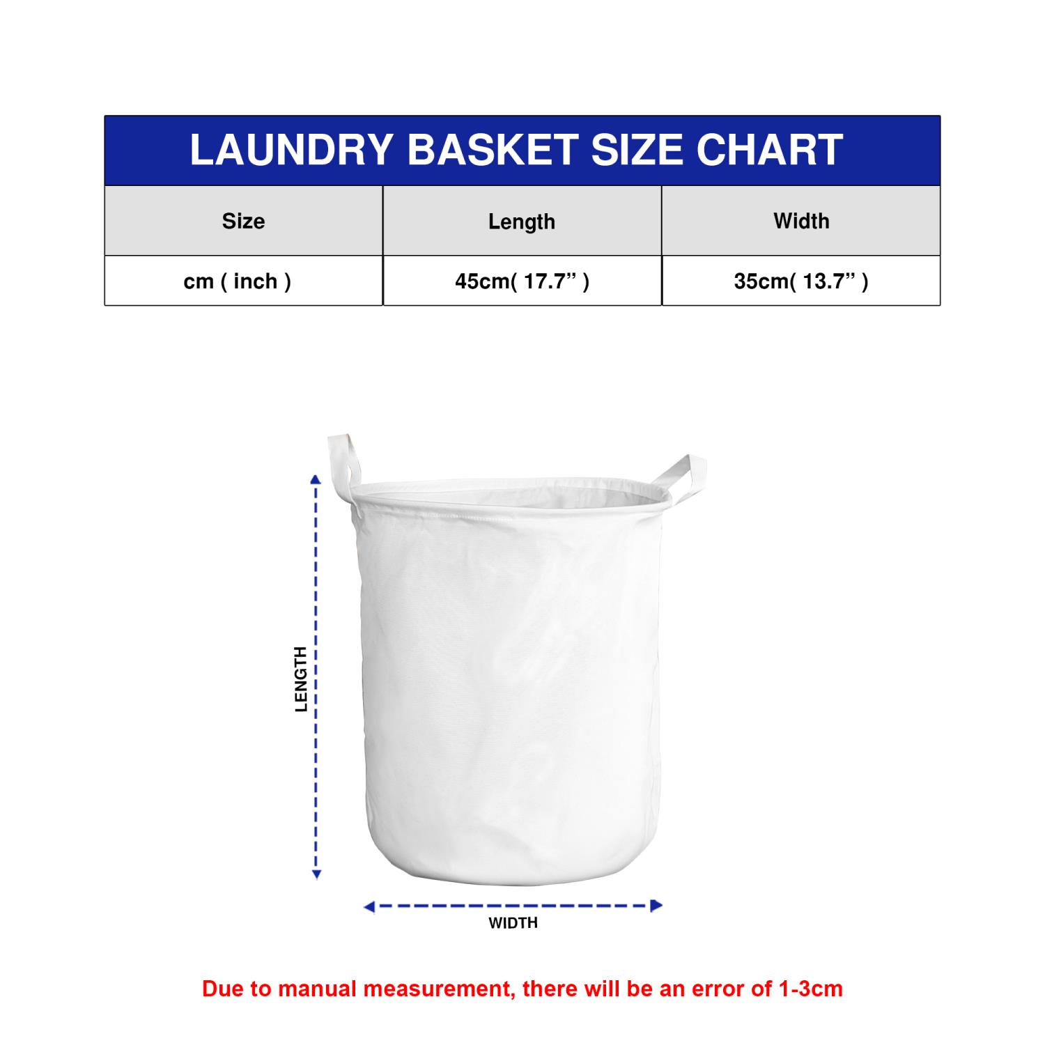 NEW Navy Pattern Native Laundry Basket 1