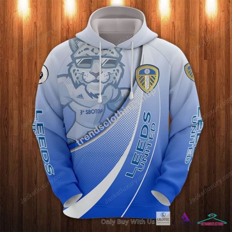 NEW Leeds United F.C Blue Hoodie, Pants 11