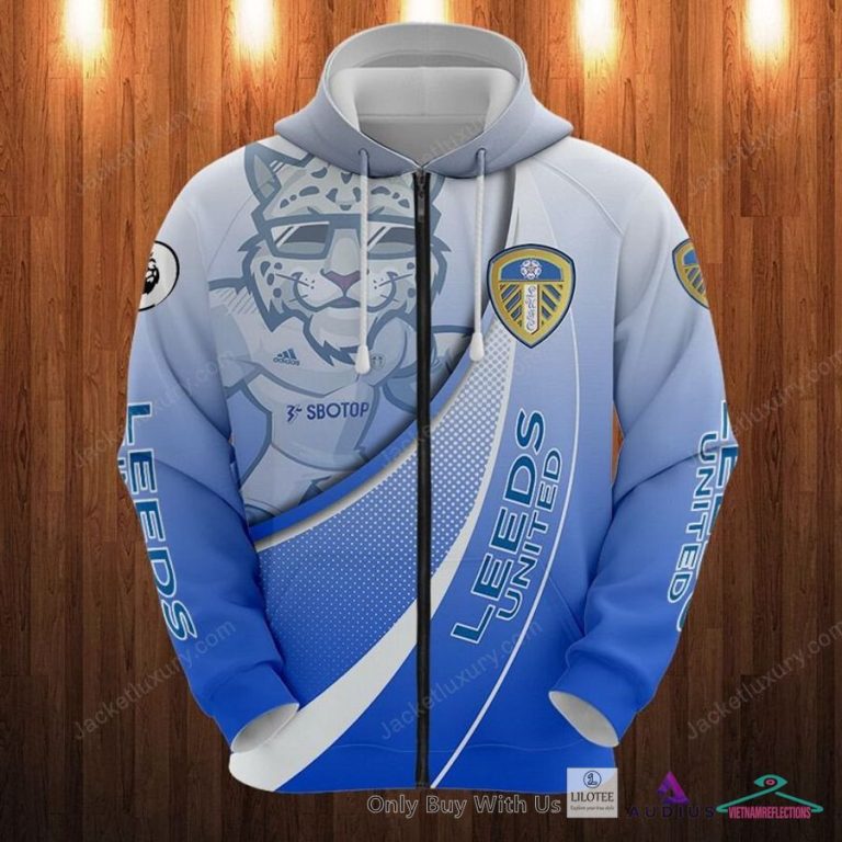 NEW Leeds United F.C Blue Hoodie, Pants 13