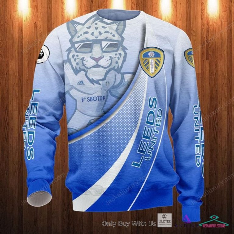 NEW Leeds United F.C Blue Hoodie, Pants 14