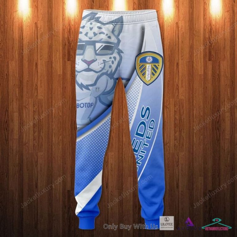 NEW Leeds United F.C Blue Hoodie, Pants 15