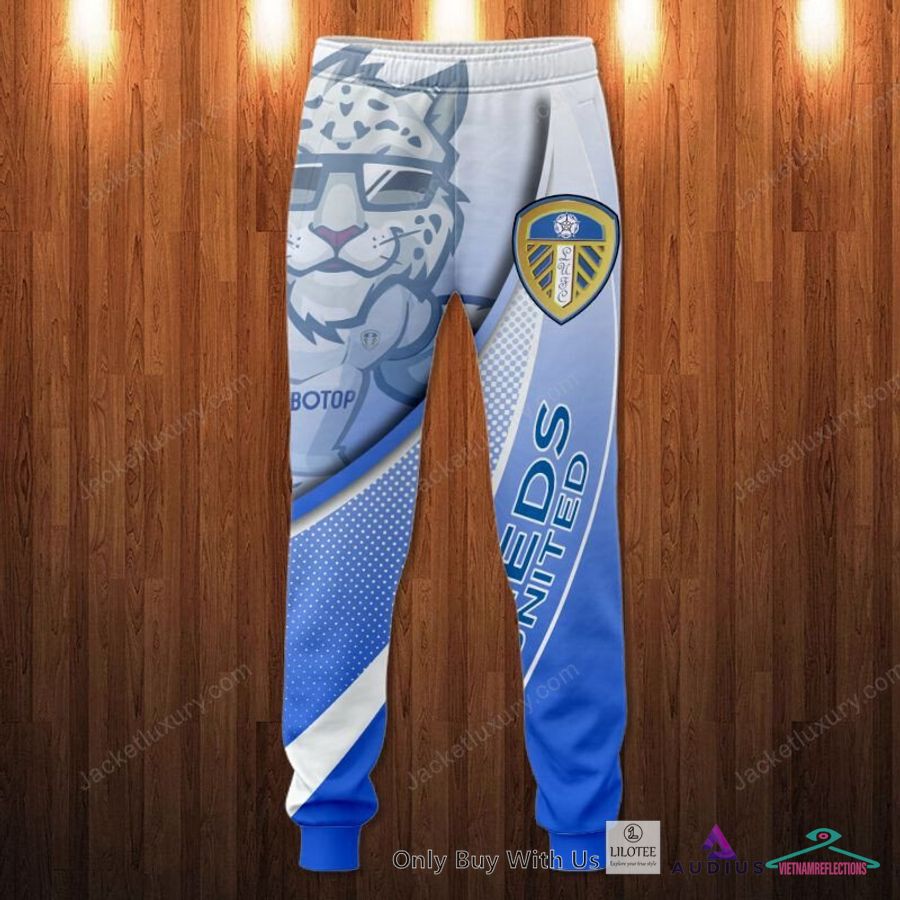 NEW Leeds United F.C Blue Hoodie, Pants 5