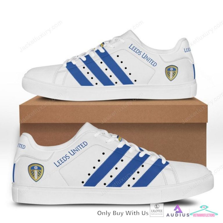 NEW Leeds United F.C Stan Smith Shoes 12