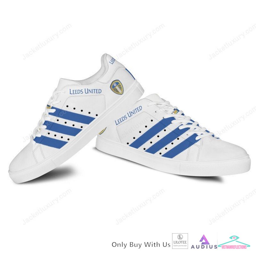 NEW Leeds United F.C Stan Smith Shoes 4
