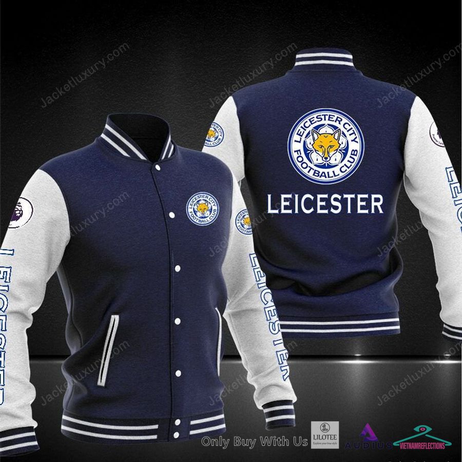 NEW Leicester City F.C Baseball Jacket 1