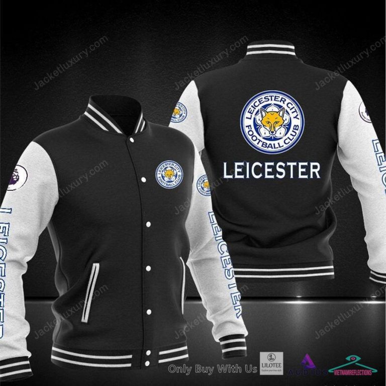 NEW Leicester City F.C Baseball Jacket 6