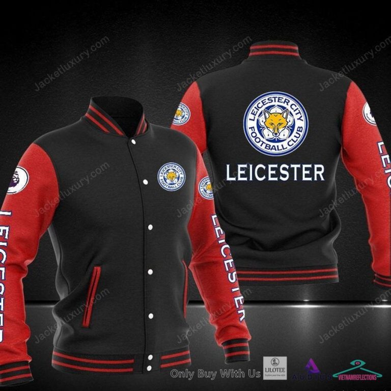 NEW Leicester City F.C Baseball Jacket 7